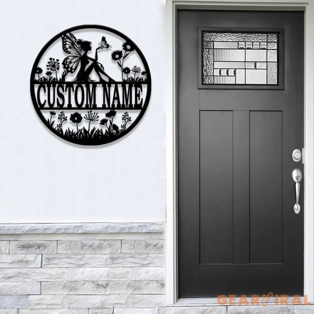 Custom Name Fairy Sign with Led Lights Personalized Fairy Lover Name Sign Nursery Decor Girls Room Decor Christmas