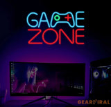 Custom Name Game Zone Controller Neon Sign Game Controller Led Light Game Zone Neon Sign Gaming Neon Light Gamer Room