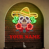 Custom Name Mexican Food Restaurants Decor Artwork