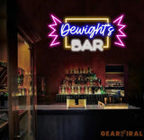 Custom Name Neon Bar Sign Personalized Bar Club Neon Signs Neon Sign Home Bar Decor Bar Decoration Neon Lights Business