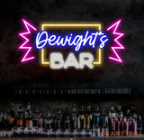 Custom Name Neon Bar Sign Personalized Bar Club Neon Signs Neon Sign Home Bar Decor Bar Decoration Neon Lights Business