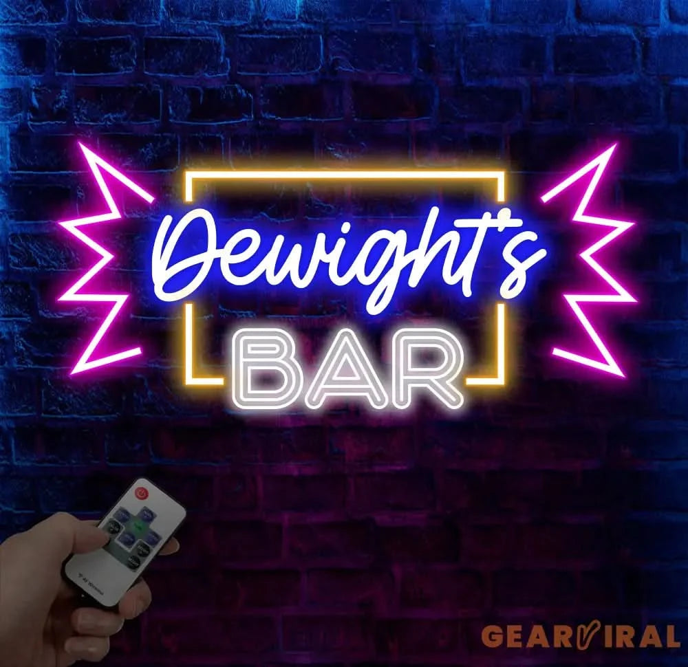 Custom Name Neon Bar Sign Personalized Bar Club Neon Signs Neon Sign Home Bar Decor Bar Decoration Neon Lights Business