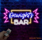 Custom Name Neon Bar Sign Personalized Bar Club Neon Signs Neon Sign Home Bar Decor Bar Decoration Neon Lights Business