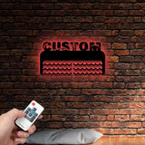 Custom Name Swimming Medal Holder with Led Light Personalized Name of Swimmer Medal Hanger Medal Display Awards Sign