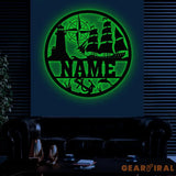 Custom Nautical Theme Baby Name Sign Nursery Name Sign Anchor Custom Baby Name Sign Ocean Anchor Nursery Decor Gift