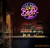 Custom Neon Beer Bar Sign Personalized Bar Club Neon Signs Neon Sign Home Bar Decor Bar Decoration Neon Lights Business