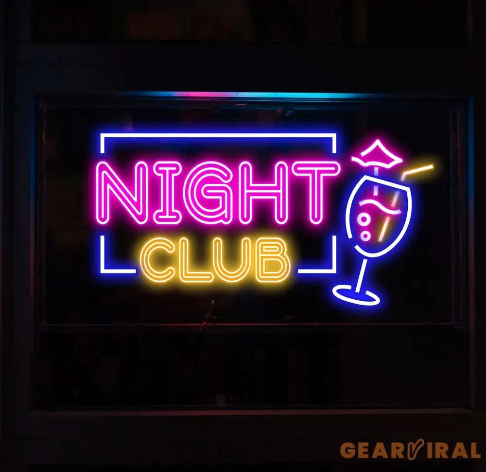 Custom Night Club Neon Bar Sign Personalized Bar Club Neon Signs Neon Sign Home Bar Decor Bar Decoration Neon Lights