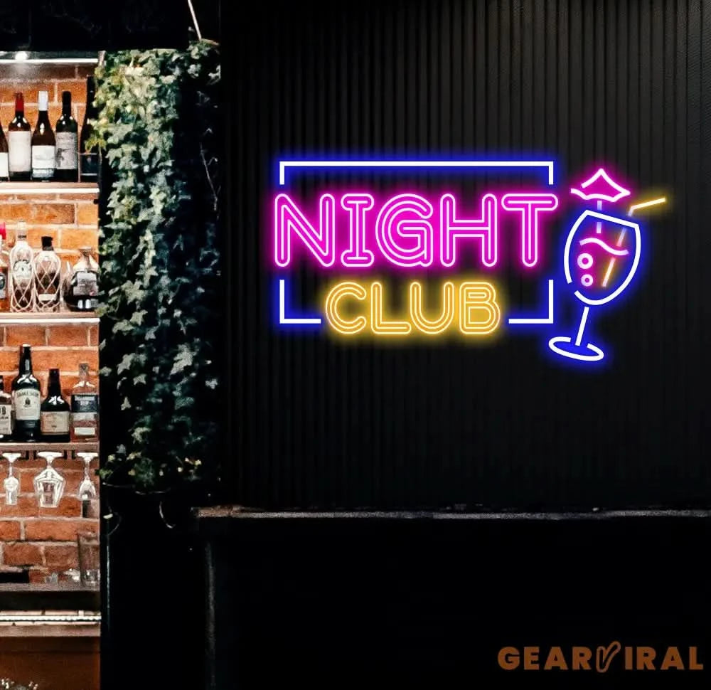 Custom Night Club Neon Bar Sign Personalized Bar Club Neon Signs Neon Sign Home Bar Decor Bar Decoration Neon Lights
