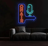 Custom On Air Neon Light On Air Neon Sign On Air Led Light On air sign LED RGB On Air Recording Gamers Studio Neon