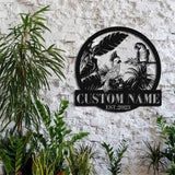 Custom Parrot Bird Metal Wall Art - Personalized Parrot Bird Name Sign -  - Bird Lovers Home Decor | GearViral