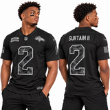 Custom Patrick Surtain II Denver Broncos Fan Inspired 2026 Salute to Service Stitched Premium Limited Jersey - Black