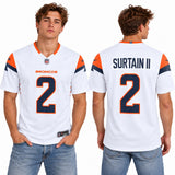 Custom Patrick Surtain II Denver Broncos Fan Inspired Team Premium F.U.S.E. Stitched Premium Limited Jersey - Orange