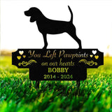 Custom Pet Metal Memorial Garden Stake Dog Memorial Sign Cat Garden Sign Pet Grave Markers Personalized Pet Name Stake