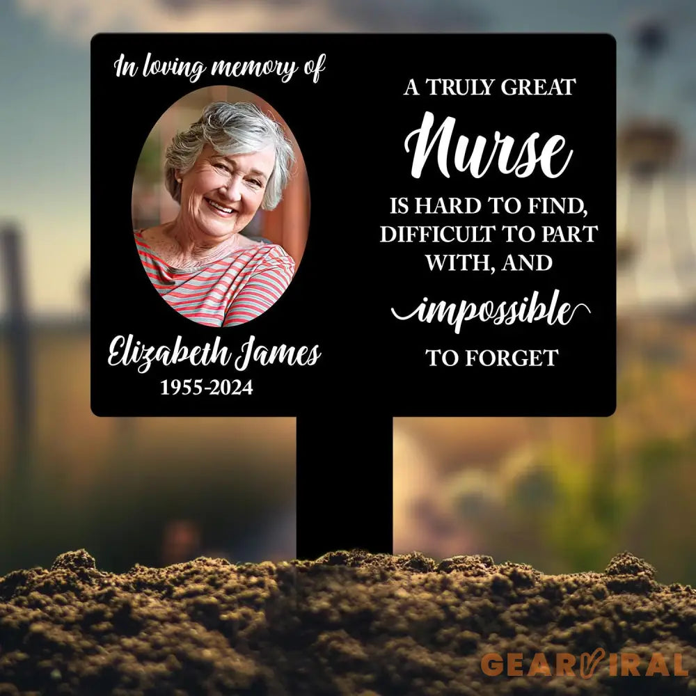 Custom Photo Grave Marker Temporary Grave Marker With Photo Outdoor Memorial Plaque Sympathy Plaque Remembrance Plaque