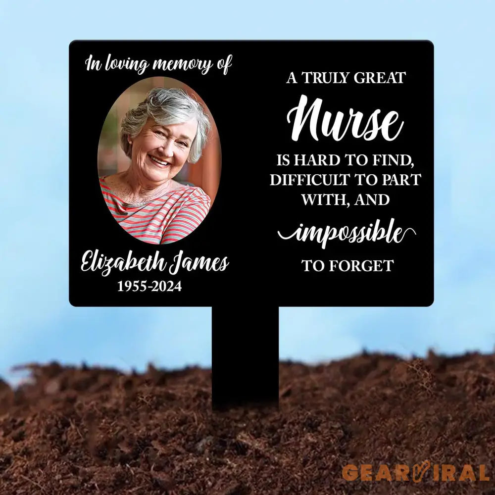 Custom Photo Grave Marker Temporary Grave Marker With Photo Outdoor Memorial Plaque Sympathy Plaque Remembrance Plaque