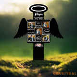 Custom Photo Grave Marker Temporary Grave Marker With Photo Outdoor Memorial Plaque Sympathy Plaque Remembrance Plaque