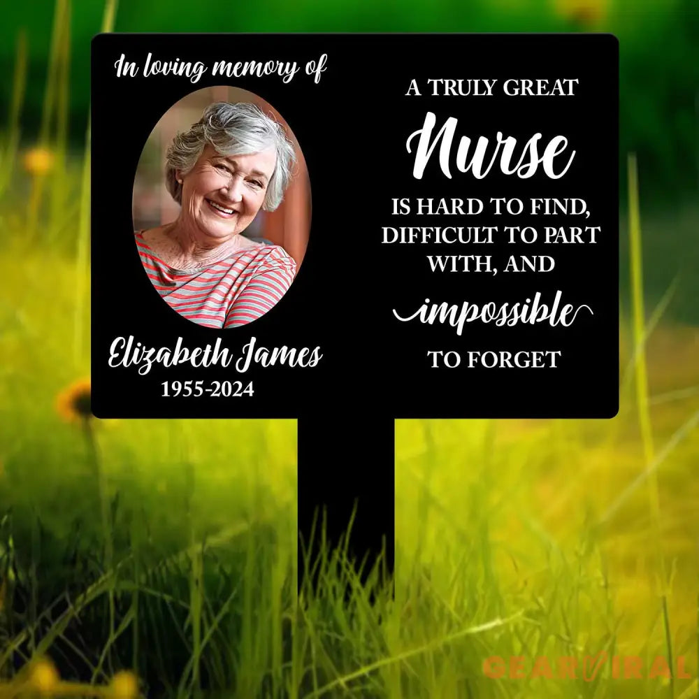 Custom Photo Grave Marker Temporary Grave Marker With Photo Outdoor Memorial Plaque Sympathy Plaque Remembrance Plaque