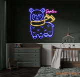 Custom Sheep Neon Sign LED Sheep Animal Light Animal Lover Wall Art Personalized Sheep Room Decor Gifts for Kids Home