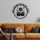 Custom Sign with Led Lights-Your Custom Text Metal Sign-Your Logo Here Sign-Metal Sign Custom-Your Text Here