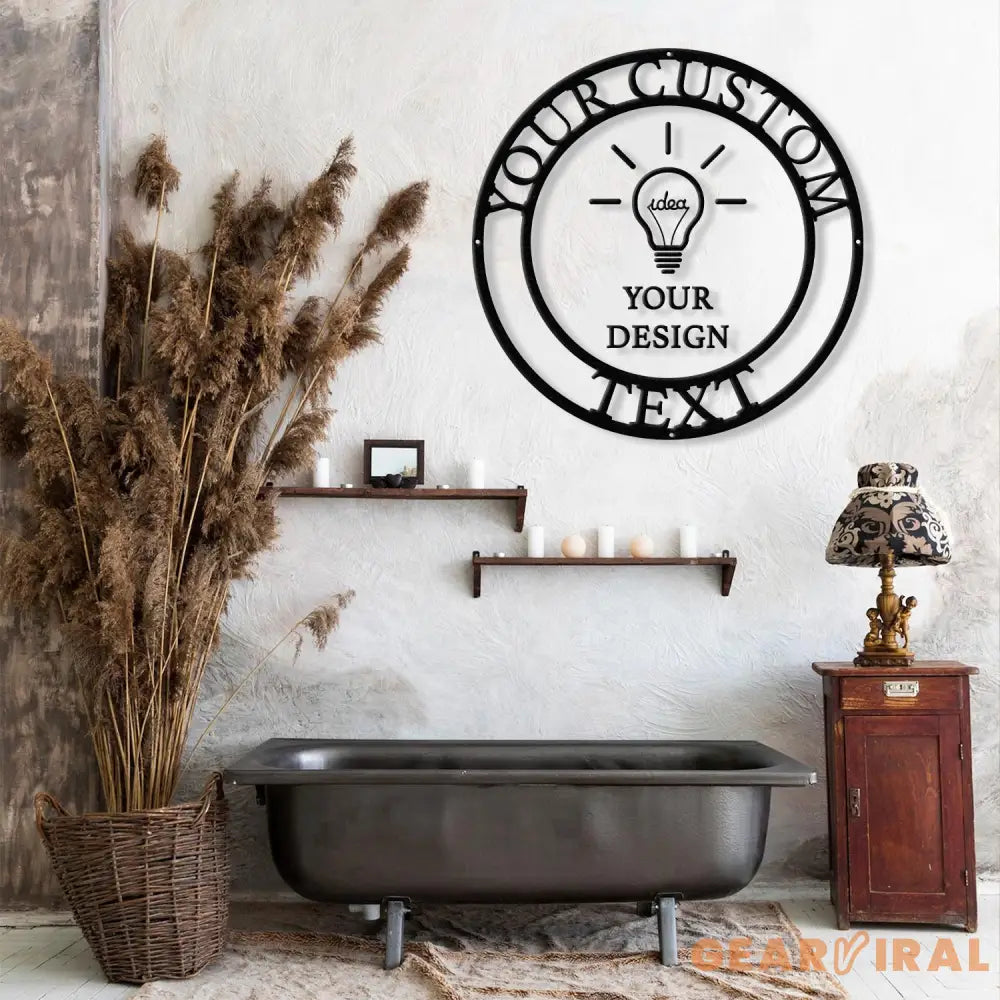 Custom Sign-Your Custom Text Metal Sign-Your Logo Here Sign-Metal Sign Custom-Your Text Here Sign-Custom Design