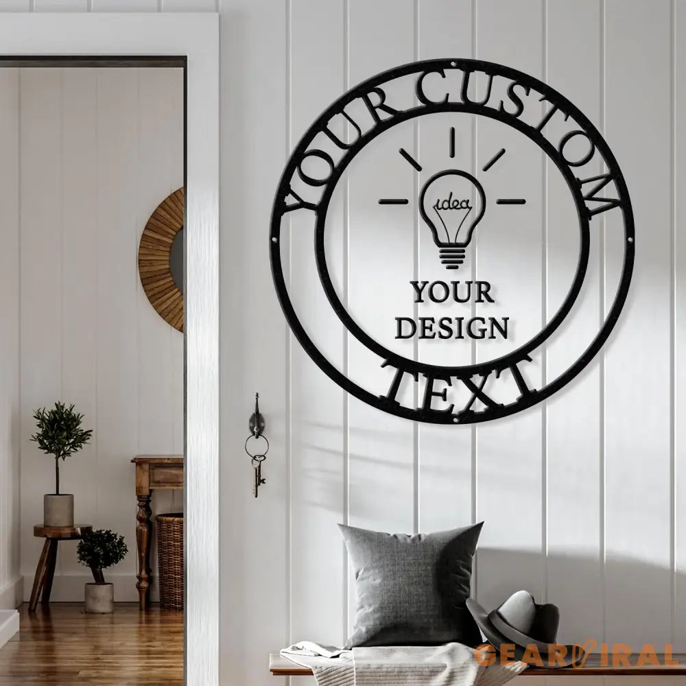Custom Sign-Your Custom Text Metal Sign-Your Logo Here Sign-Metal Sign Custom-Your Text Here Sign-Custom Design