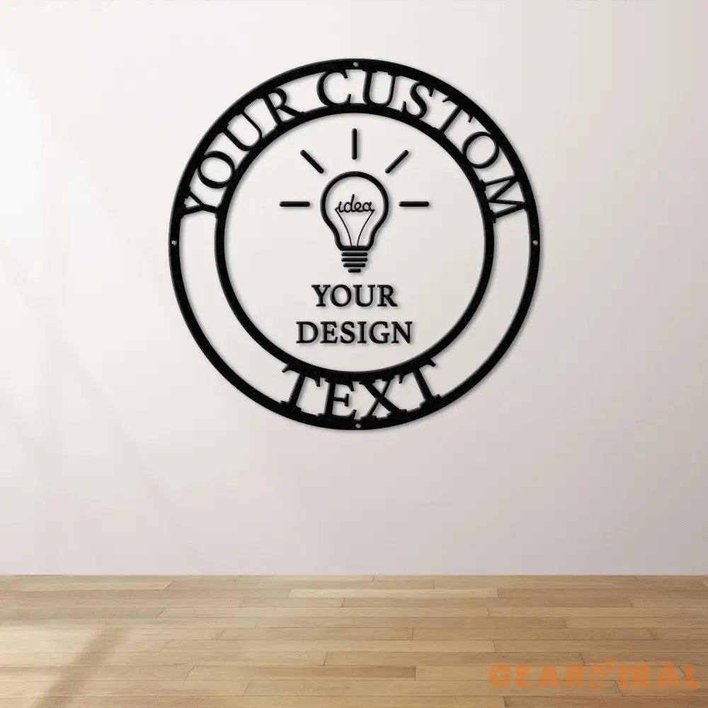 Custom Sign-Your Custom Text Metal Sign-Your Logo Here Sign-Metal Sign Custom-Your Text Here Sign-Custom Design