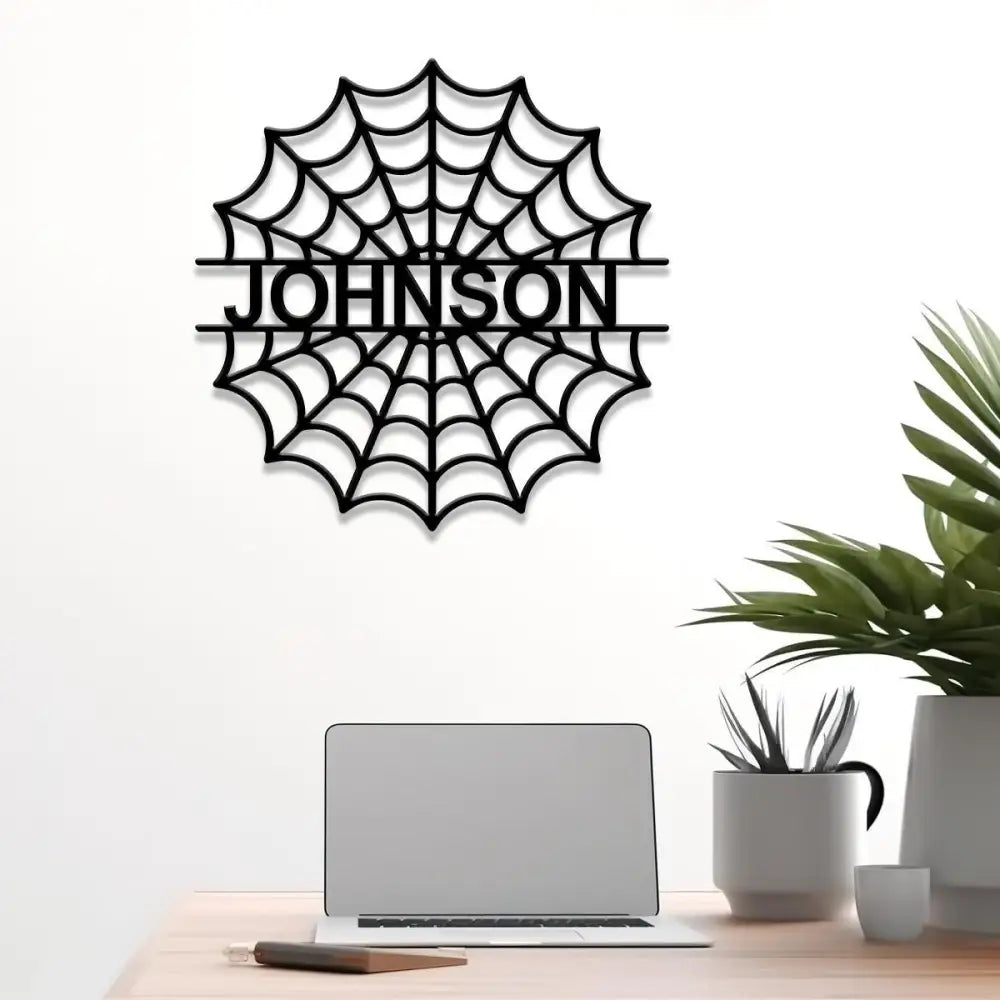 Custom Superhero Spider Name Sign Personalized Spider Web Name Sign Superhero Name Wall Art Birthday Decor Kids