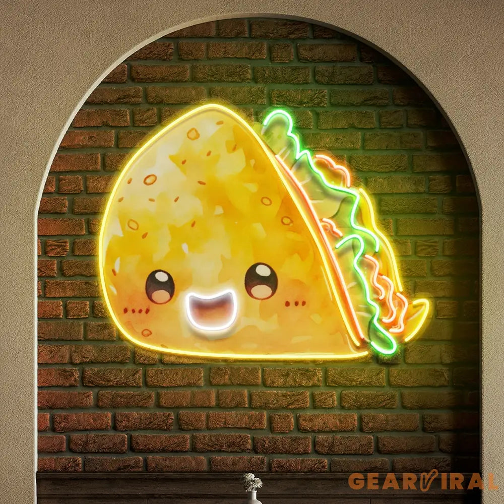 Custom Taco Mexican Food Restaurant Decor Artwork Led Neon Sign Light