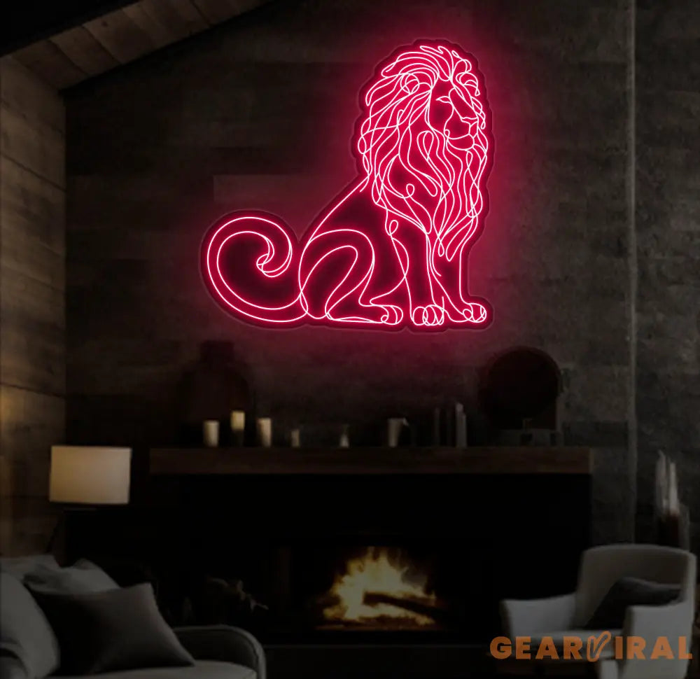 Custom Tiger LED Neon Sign - Wall Decor for Living Room Neon Light Art Business Logo Sign Unique Tiger Neon Wall Hanging
