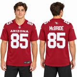 Custom Trey McBride Arizona Cardinals Fan Inspired Alternate Game Jersey - Black