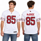 Custom Trey McBride Arizona Cardinals Fan Inspired Alternate Game Jersey - Black