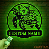 Custom Turtle Name Sign Personalized Beach House Sign Beach Sign Beach House Decor Sea Turtle Sign Beach House Sign Sea