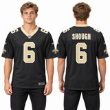 Custom Tyler Shough New Orleans Saints Fan Inspired Game Player Jersey - White
