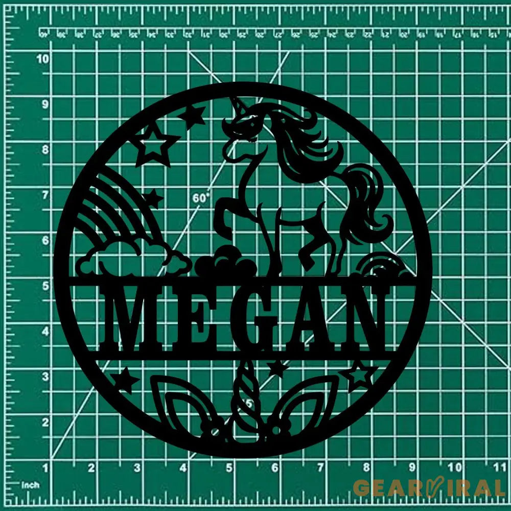 Custom Unicorn Name Sign with Led Lights Personalized Unicorn Lover Name Sign Nursery Decor Girls Room Decor Christmas