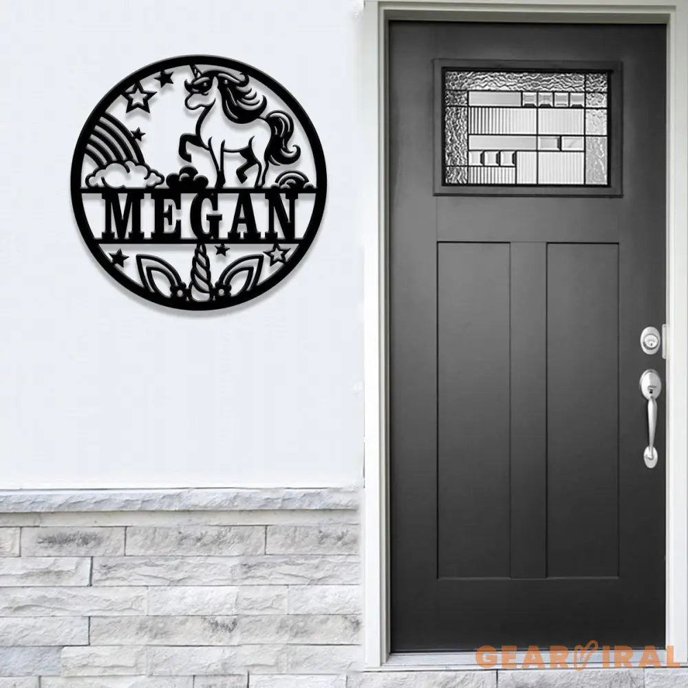 Custom Unicorn Name Sign with Led Lights Personalized Unicorn Lover Name Sign Nursery Decor Girls Room Decor Christmas