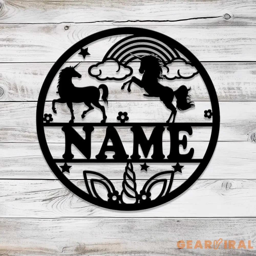 Custom Unicorn Name Sign with Led Lights Personalized Unicorn Lover Name Sign Nursery Decor Girls Room Decor Christmas