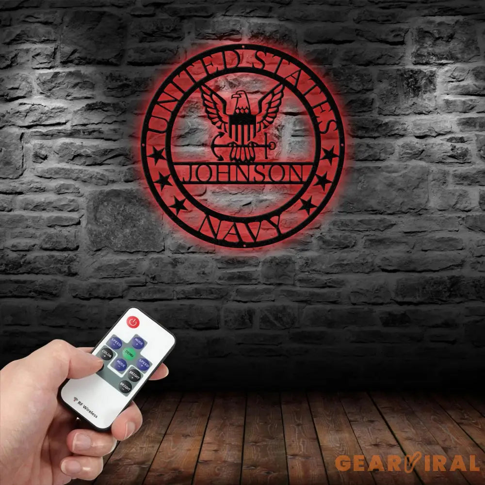 Custom US Navy Metal Sign United States Navy Sign USA Navy Sign Armed Force Sign Army Gift Retirement Gift,Military