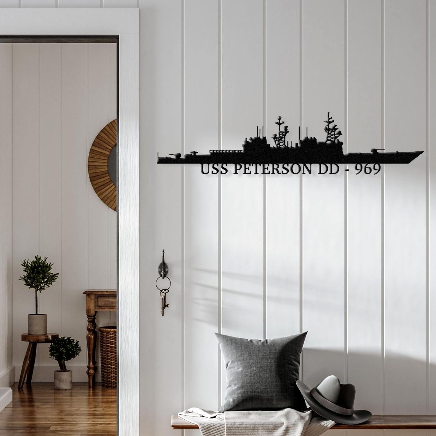 Custom US Navy Ships Metal Sign with Led Light, Navy Veterans Gift, Navy Gifts For Men, Fathers Day Gift For Navy Dad, Battleship Metal Sign, Personalized