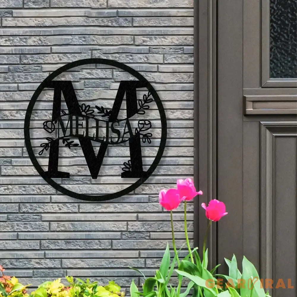 Custom Wall Art LED Light Monogram Wall Decor Family Name Sign Wedding Gift - Gearviral