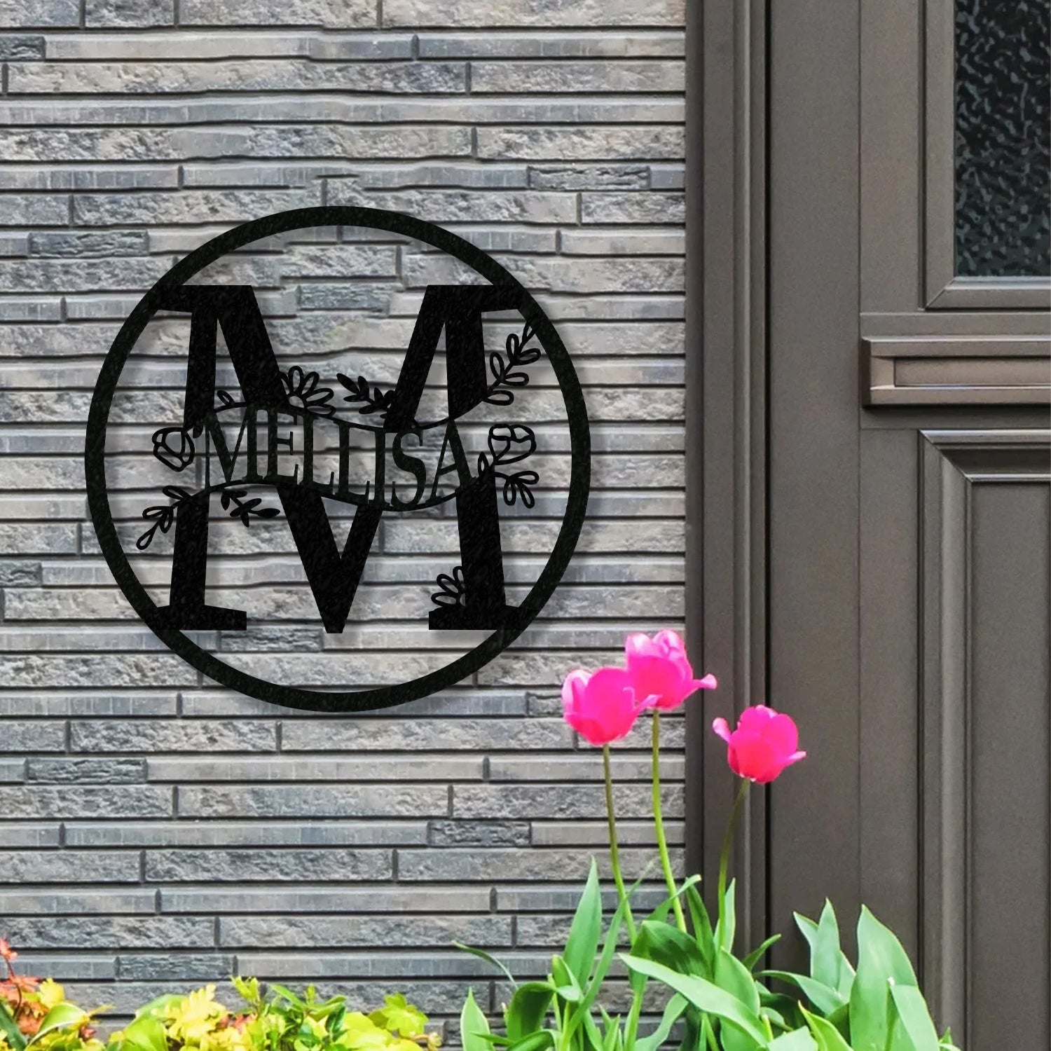 Custom Wall Art LED Light, Monogram Wall Decor, Family Name Sign, Wedding Gift - Gearviral
