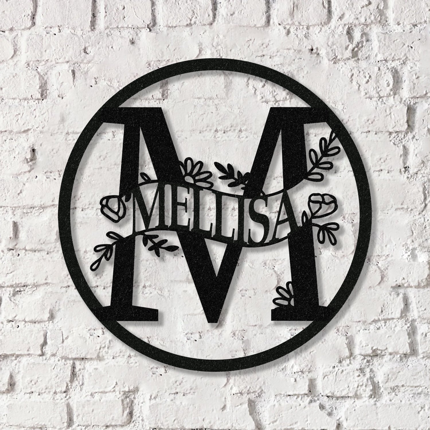 Custom Wall Art LED Light, Monogram Wall Decor, Family Name Sign, Wedding Gift - Gearviral