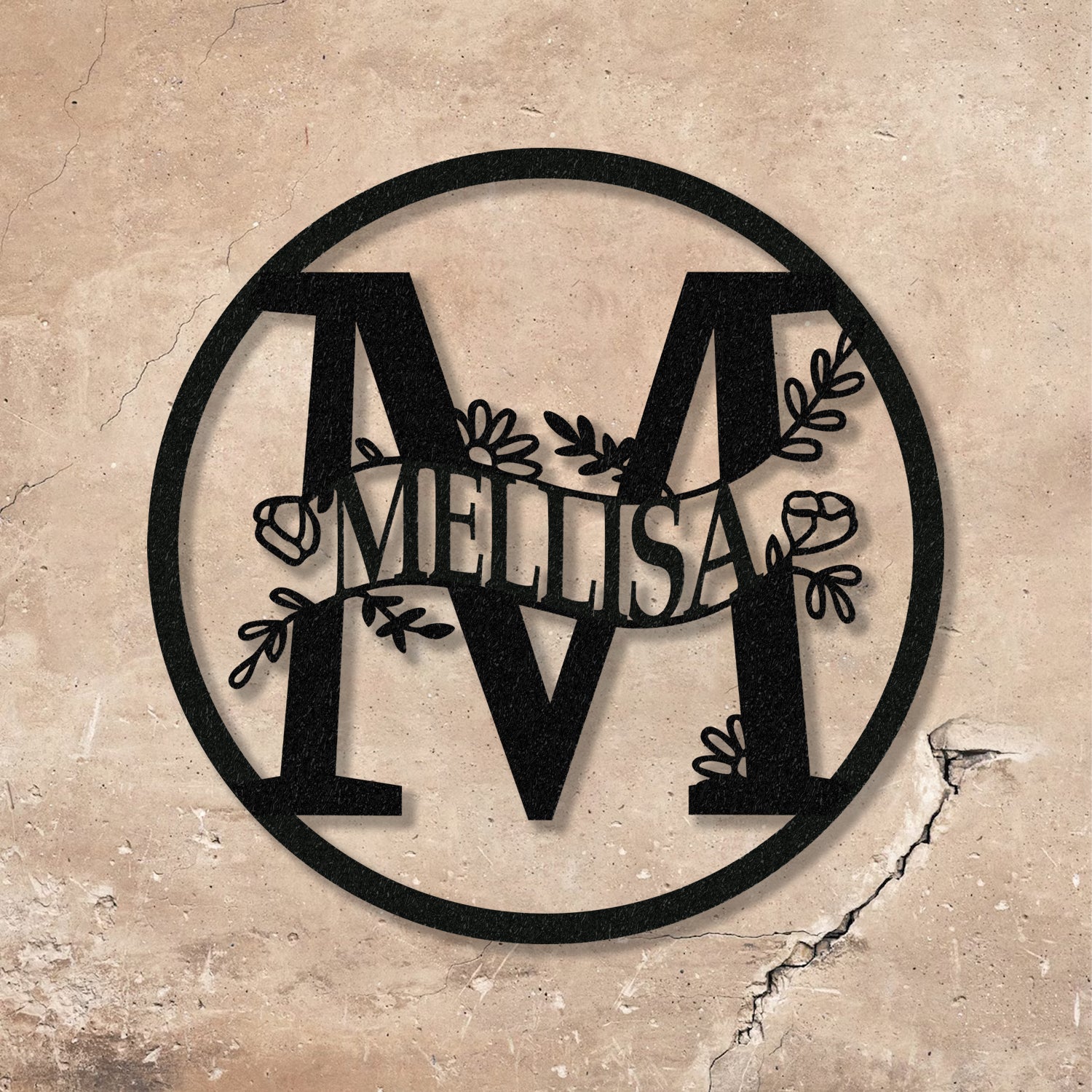 Custom Wall Art LED Light, Monogram Wall Decor, Family Name Sign, Wedding Gift - Gearviral