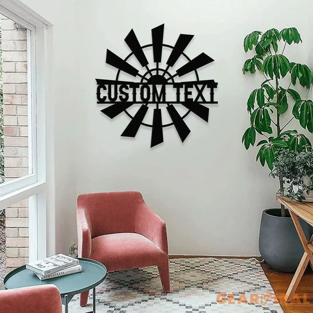 Custom Widmill Metal Family Name LED Sign - Personalized Monogram Wall Art - Last Name Initial Hanging - Perfect