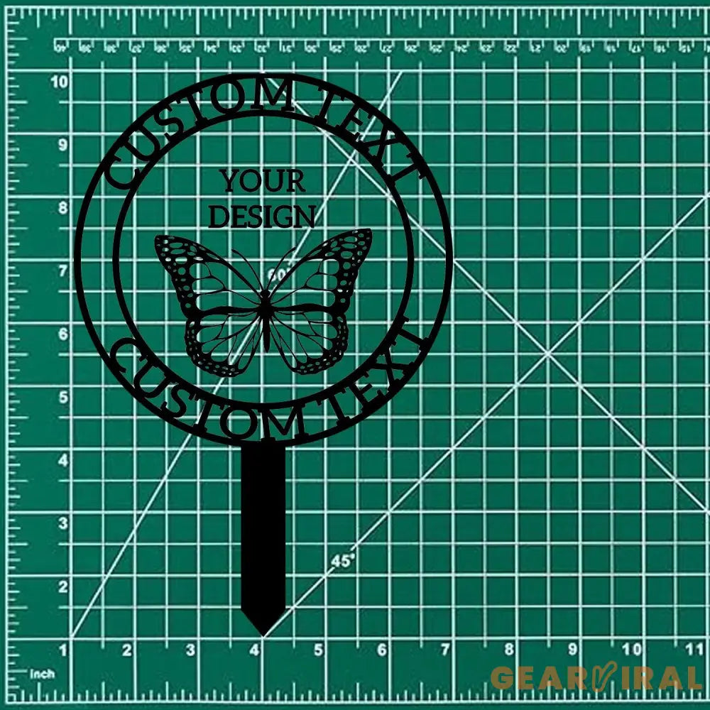 Custom Your Own Metal Stake | Outdoor Business Metal Stake Personalized Name Yard Sign Outdoor Door Garden Decor Logo