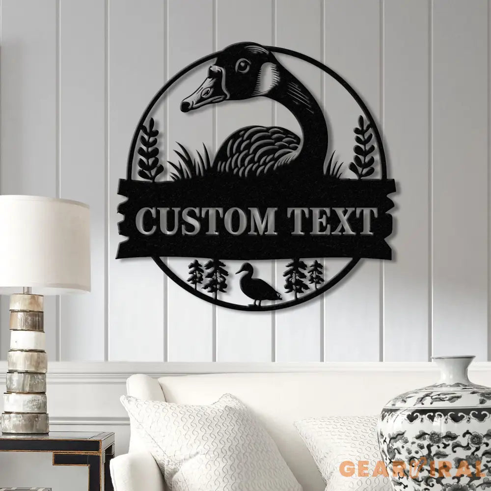 Customized Duck Farm Metal Sign Quack House Sign Family Name Metal Sign for Farm House Duck Hutch Coop Sign Quack Shack