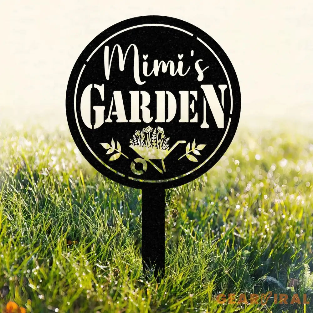 Customized Garden Stake Metal Sign Metal Bird Garden Stakes Gardener Gift Garden Decor Garden Metal Art Outdoor