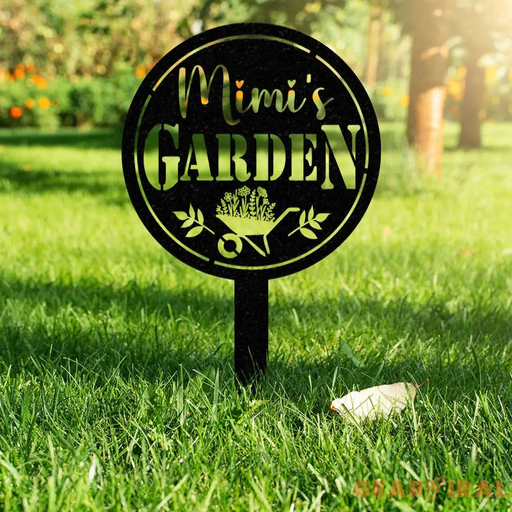Customized Garden Stake Metal Sign Metal Bird Garden Stakes Gardener Gift Garden Decor Garden Metal Art Outdoor