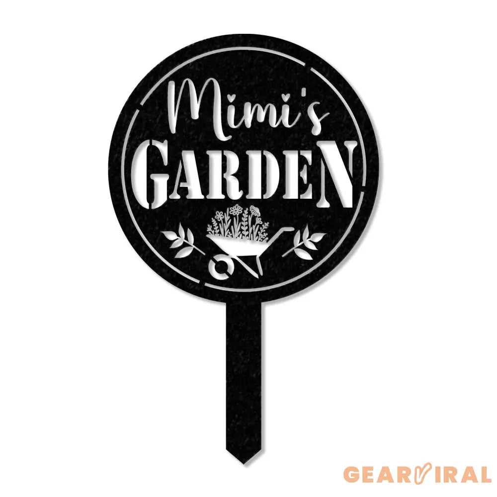 Customized Garden Stake Metal Sign Metal Bird Garden Stakes Gardener Gift Garden Decor Garden Metal Art Outdoor