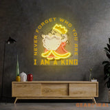 Cute King LED Neon Sign Light Pop Art