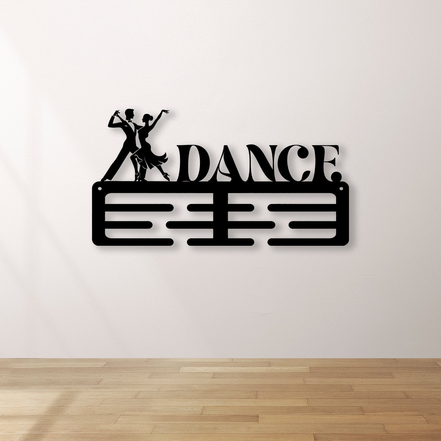 Dance Medal Hanger with Custom Monogram Name Metal Sign, Personalized Dance Medal Holder Monogram, Dance Medal Display